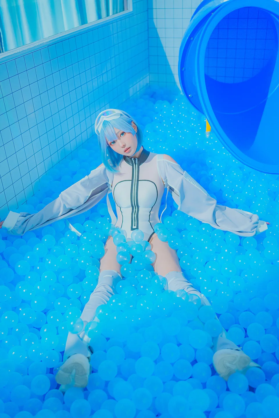 ElyEE子 - Clear Blue Drift [33P,4V-48MB] tg@simisebaisi 【丝足阁】026.webp